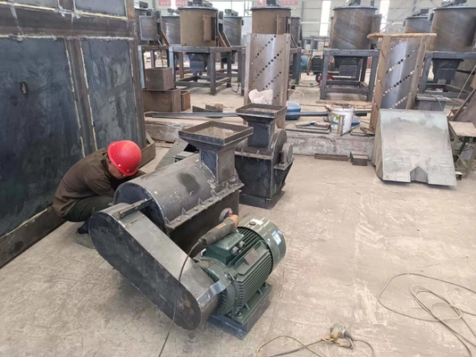 Máquina de trituração de materiais de fertilizantes de composto em pó com potência de 1000-8000 kg/h