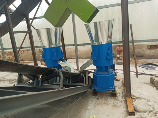 Máquina de fabricação de pellets para alimentos para aves de capoeira de 85 kg para equipamento de processamento de alimentos para animais