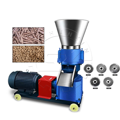 Máquina de fabricação de pellets de arroz de grãos de 1 tonelada por hora