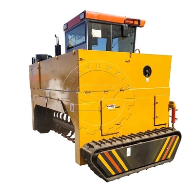 Máquina de transformação de composto de esterco animal de 85 cv para 50 m/h Equipamento de produção de fertilizantes
