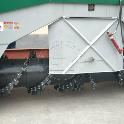 Máquina de mistura automática de fertilizantes de compostagem turner avançada para 10 toneladas por dia
