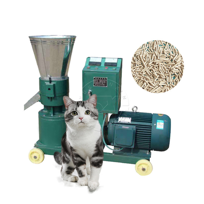Máquina de pellets de alimentação YSX 2 toneladas por hora Granulador de matriz plana para granulação de fertilizantes