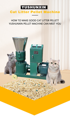 Máquina de pellets de alimentação YSX 2 toneladas por hora Granulador de matriz plana para granulação de fertilizantes