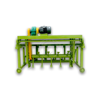 Máquina de produção de adubos orgânicos e compostos para processamento avançado de adubos