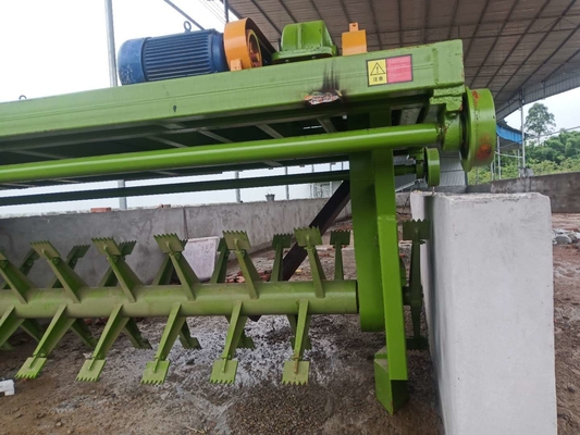 Máquina de produção de adubos orgânicos e compostos para processamento avançado de adubos