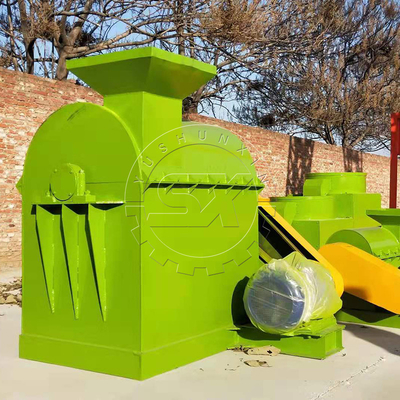 Máquina de moagem de esterco de frango de 800 kg fácil de operar para produção de fertilizantes orgânicos