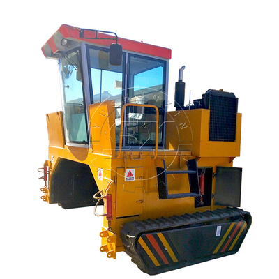 Máquina de mistura de composto Turner Crawler Walking Fertilizante orgânico Máquina de torneamento de composto