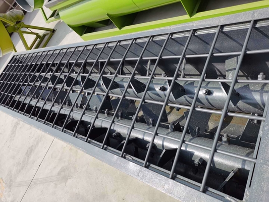 3-5t/h Outros engordairos YSX de duplo eixo Misturador industrial para mistura de fertilizantes compostos