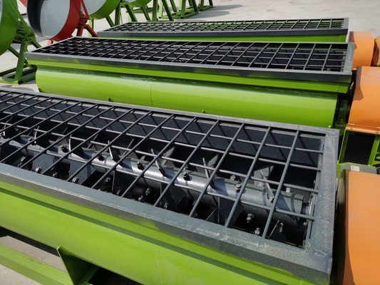 3-5t/h Outros engordairos YSX de duplo eixo Misturador industrial para mistura de fertilizantes compostos