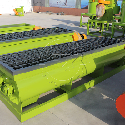 3-5t/h Outros engordairos YSX de duplo eixo Misturador industrial para mistura de fertilizantes compostos