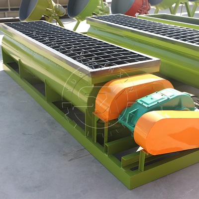 3-5t/h Outros engordairos YSX de duplo eixo Misturador industrial para mistura de fertilizantes compostos