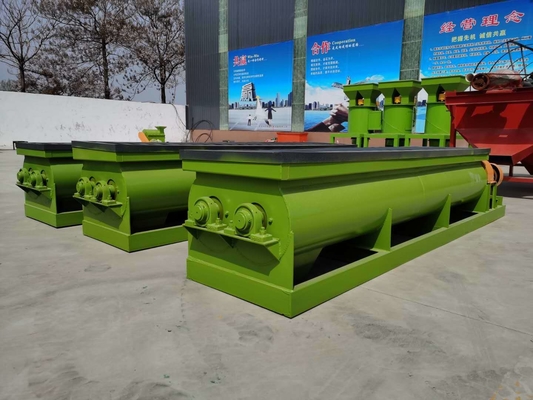 3700*800*750 Misturador de eixo duplo para mistura eficiente de materiais Produto único popular