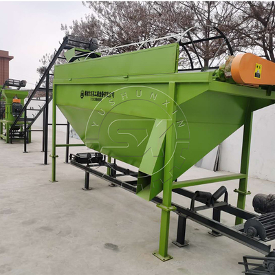 Máquina de peneira de composto de fertilizantes orgânicos com teoria de bomba rotativa e cor personalizada