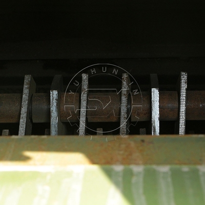 Máquina de trituração de material seco para trituração de palha de seda