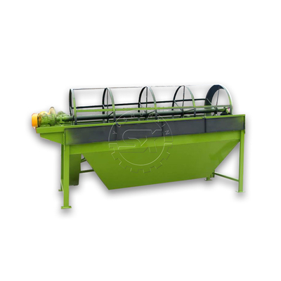 Máquina de filtragem de barril/areia rotativa de fertilizantes de segregação com dimensões de 3*1,3*2m