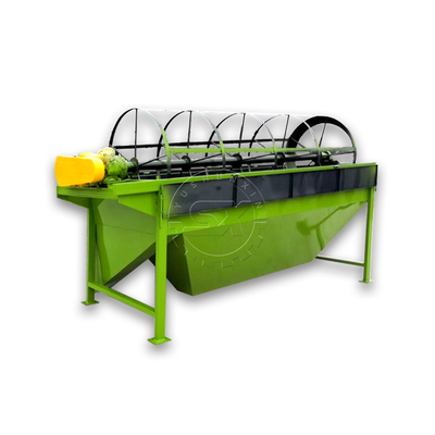 Máquina de filtragem de barril/areia rotativa de fertilizantes de segregação com dimensões de 3*1,3*2m