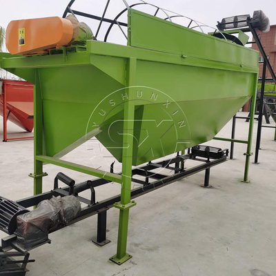Máquina de filtragem de barril/areia rotativa de fertilizantes de segregação com dimensões de 3*1,3*2m
