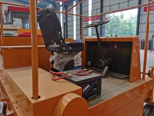 Máquina de mistura de composto móvel de alto nível de segurança para resíduos alimentares Espaço da fila de trabalho 0,8-1,0m