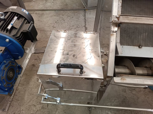 Máquina de remoção de lodo de 7 kW para extração hidrográfica de esterco de vaca e processamento de lodo de biogás