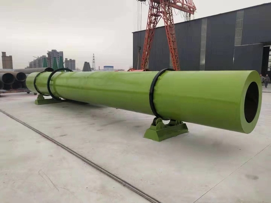 Máquina de secagem de estrume de composto de grande capacidade com ventilador de ar avançado 26000 kg de peso