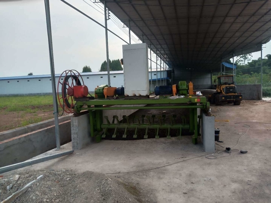 2024 Máquina de fabricação de fertilizantes orgânicos e compostagem conveniente de resíduos orgânicos