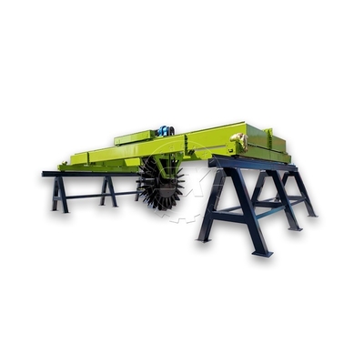 Turner de composto automático de roda A solução perfeita para fermentação de esterco animal