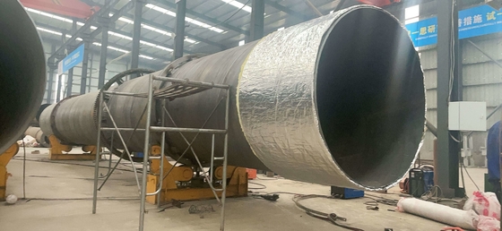 1-20t/h NPK Secador de granulados de fertilizantes A solução ideal para as necessidades de secagem