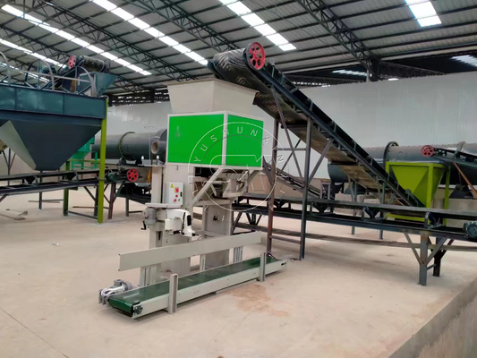 720*630*1980mm Máquina de embalagem de fertilizantes YSX/Empacadora com 6 sacos/min Capacidade