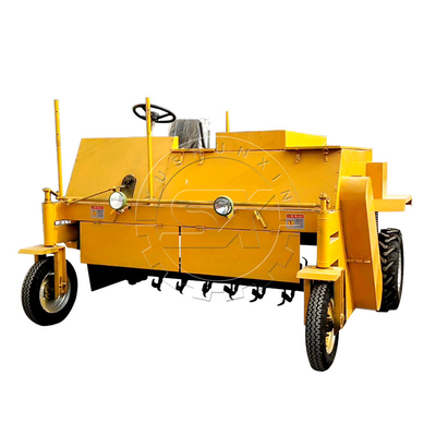 Equipamento de fertilizantes para compostagem ambulante YSX de 30hp para tratamento sustentável de fezes animais