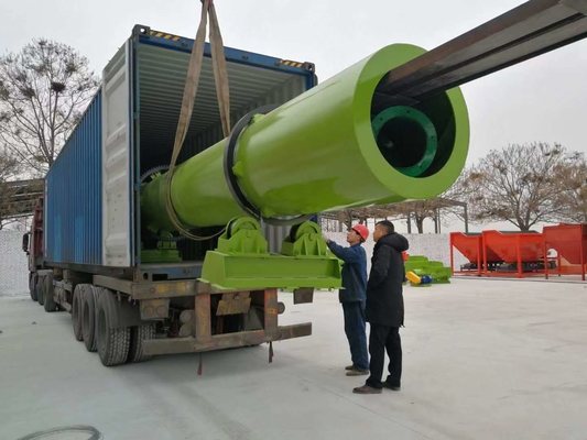 Máquina de secagem de tambor rotativo de grande capacidade para soluções industriais de secagem