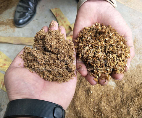Fácil de triturador de palha Adequado para triturar vários materiais secos Voltagem personalizada