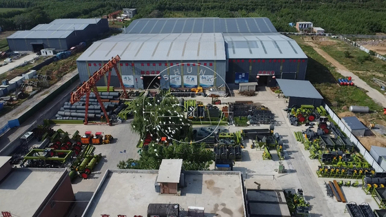 Equipamento rotativo de secagem para método de trabalho na linha de produção de fertilizantes fosfatados