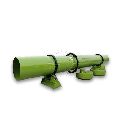 Máquina de secagem de tambor rotativo industrial para fertilizantes fácil de operar e manter