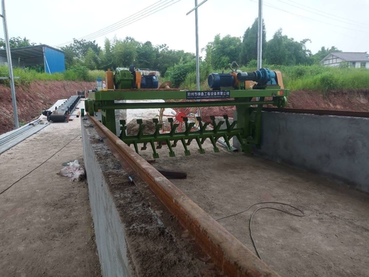 Fabricação de fertilizantes orgânicos Transformador de composto de canal para tratamento de estrume animal de 5 a 20 t/h
