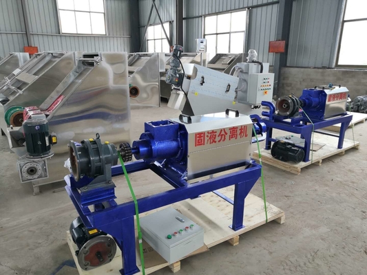 Máquina de desaguagem de estrume animal de 20 m3/h de capacidade para venda conveniente em 2024