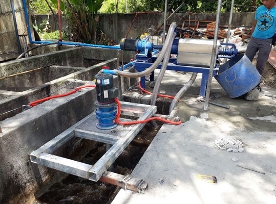 Separação sólido-líquido para a produção de fertilizantes orgânicos
