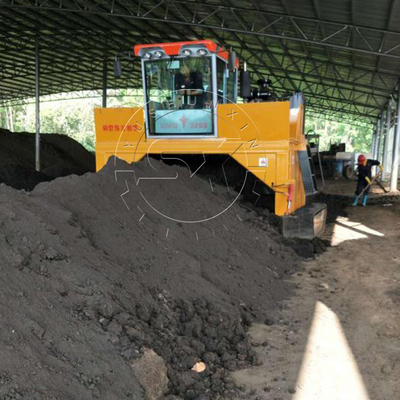 Máquina de torneamento de composto agrícola YSX para o processo de compostagem
