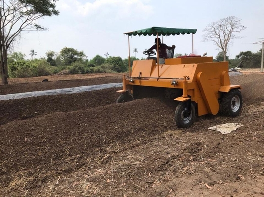 Máquina de transformação de composto YSX para compostagem rápida Velocidade de trabalho 7,5-8 m/min 400-500 m3/h