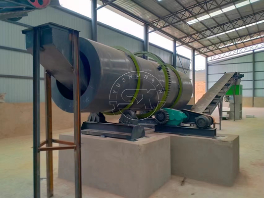 Linha de produção de granulação de fertilizantes orgânicos Equipamento Máquina de produção de grânulos