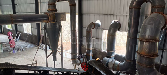 YSX NPK 15-15-0 Método da linha de granulação de fertilizantes compostos por via húmida