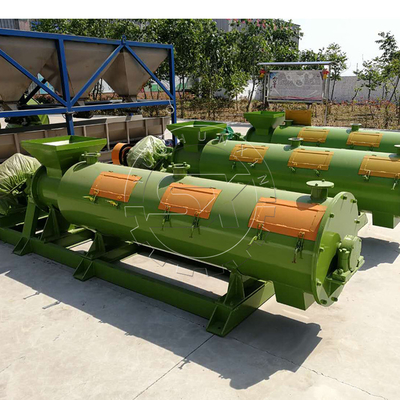 1-8000 kg/h de saída Granulador de pellets de pressão de bolas redondas para misturador de pinos de fertilizantes orgânicos