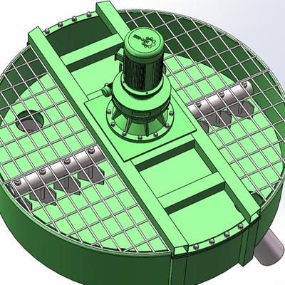 1.5-18.5kw Motor YSX Pan Pelletizing Cat Sand Making Machine Plant para aglomeração rápida