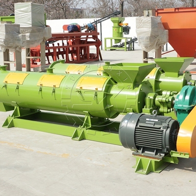 Máquina de granulação húmida de fertilizantes orgânicos com capacidade de 1-6 t/h e peso de 5100 kg