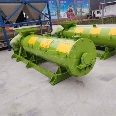Máquina de granulação húmida de fertilizantes orgânicos com capacidade de 1-6 t/h e peso de 5100 kg