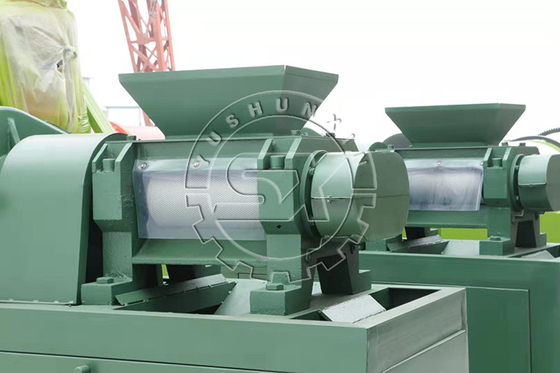 1-6 t/h Capacidade NPK Máquina de granulação de fertilizantes compostos Compactor de rolos duplos