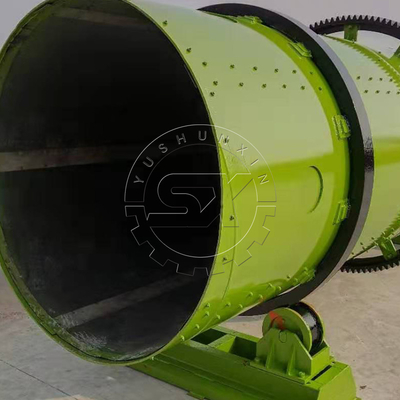 Máquina de granulação rotativa de tambor de fertilizantes granulares redondos com alta eficiência de trabalho
