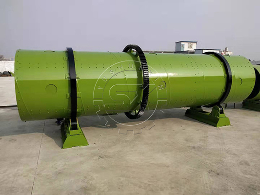 Máquina de granulação rotativa de tambor de fertilizantes granulares redondos com alta eficiência de trabalho