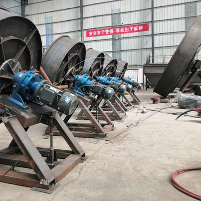 Função Granulação YSX Máquina de fertilizante a disco para produção de pellets de esterco de frango