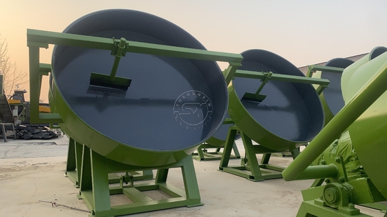 Máquina de granulação de fertilizantes orgânicos de disco YSX de alta eficiência de trabalho