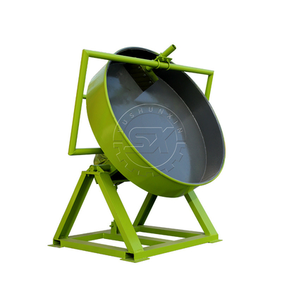 Granulador de disco para produção de grânulos de fertilizantes a partir de esterco animal 1000 kg/h